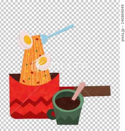 Spicy Noodle with Coffee Spicy Noodle with Coffee 140869049