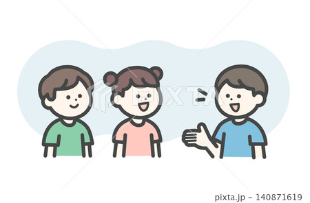 クラスメイトとの会話 140871619