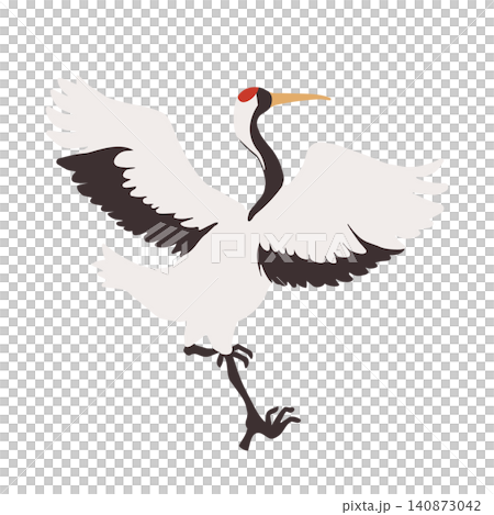A simple standing crane A simple standing crane 140873042