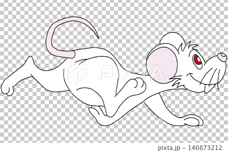 手書き動物イラスト☆ハツカネズミ 手書き動物イラスト☆ハツカネズミ 140873212