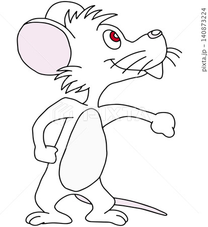 手書き動物イラスト☆ハツカネズミ 手書き動物イラスト☆ハツカネズミ 140873224