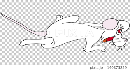 手書き動物イラスト☆ハツカネズミ 手書き動物イラスト☆ハツカネズミ 140873229