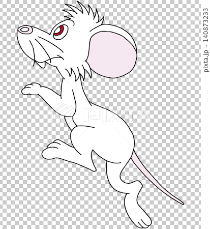 手書き動物イラスト☆ハツカネズミ 140873233
