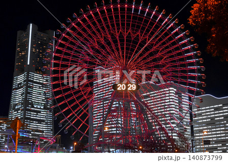 横浜みなとみらい 夜景 横浜みなとみらい 夜景 140873799