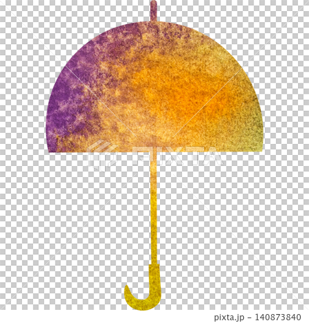 美麗的水彩圖案雨傘圖示圖像插圖 美麗的水彩圖案雨傘圖示圖像插圖 140873840