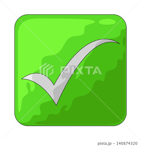 Illustration of Checkmark 140874320