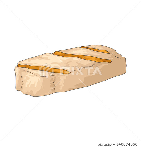 Illustration of Halloumi 140874360
