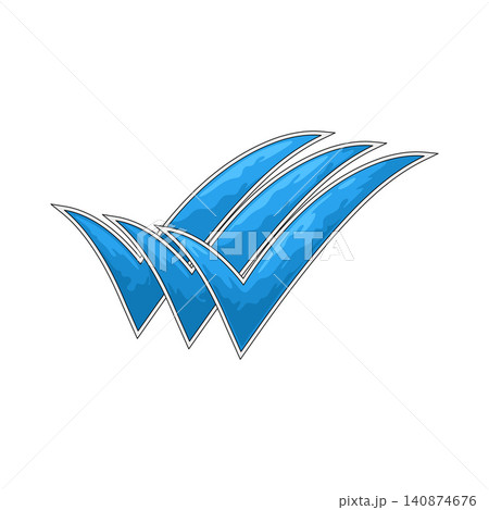 Illustration of Triple Check Illustration of Triple Check 140874676
