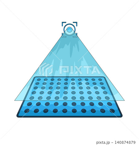 Illustration of AR View Illustration of AR View 140874879