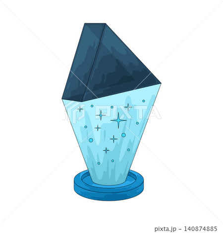 Illustration of Virtual Object Illustration of Virtual Object 140874885