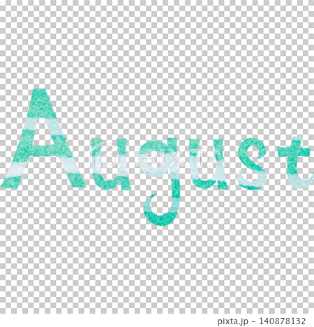 Beautiful watercolor pattern August icon image illustration Beautiful watercolor pattern August icon image illustration 140878132