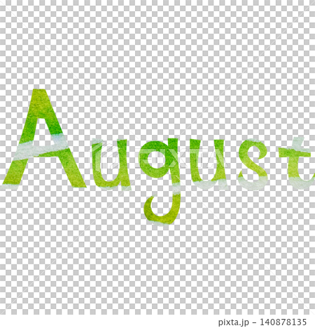 Beautiful watercolor pattern August icon image illustration Beautiful watercolor pattern August icon image illustration 140878135