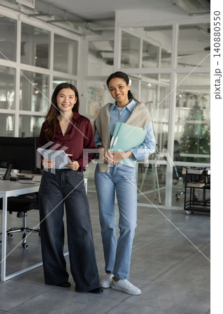 Full length portrait of diverse businesswomen Full length portrait of diverse businesswomen 140880550