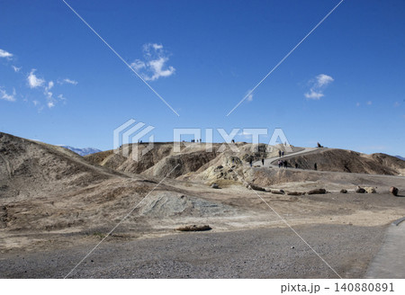 Explore Death Valley Badlands With Its Vast Landscape and Open Space Explore Death Valley Badlands With Its Vast Landscape and Open Space 140880891