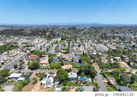 Aerial view of Carlsbad, beach city, North County San Diego, California Aerial view of Carlsbad, beach city, North County San Diego, California 140882138
