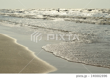 The coast of Sea Azov 140882896