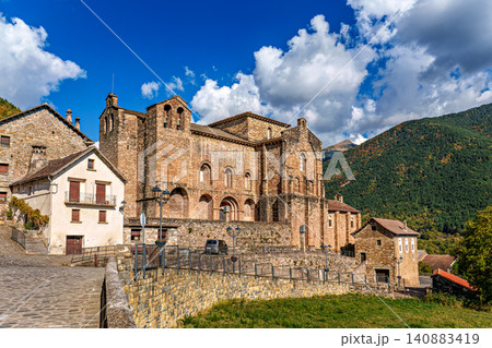 Saint Peter, San Pedro Siresa monastery church in Siresa , Huesca , Aragon,Spain Saint Peter, San Pedro Siresa monastery church in Siresa , Huesca , Aragon,Spain 140883419