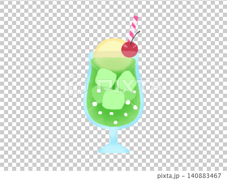 Illustration of retro cream soda Illustration of retro cream soda 140883467