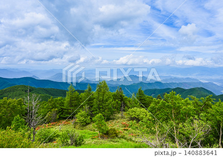 長野県美ヶ原の風景 長野県美ヶ原の風景 140883641