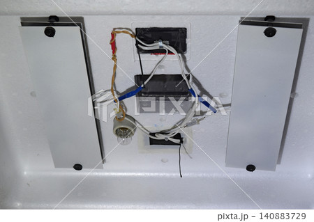 Internal device of a house incubator. 140883729