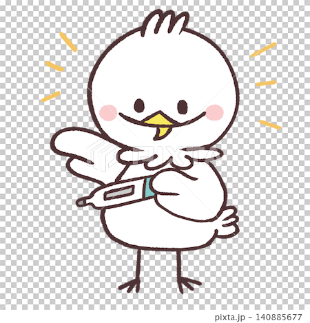 一隻退燒後的白鳥的插圖。 一隻退燒後的白鳥的插圖。 140885677