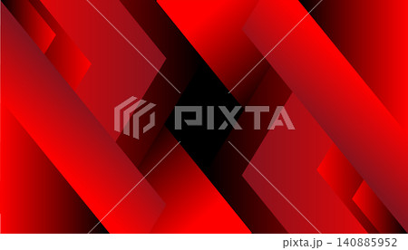 Luxury Red Black Geometric Abstract Background with Modern Diagonal Overlapping Shapes Luxury Red Black Geometric Abstract Background with Modern Diagonal Overlapping Shapes 140885952
