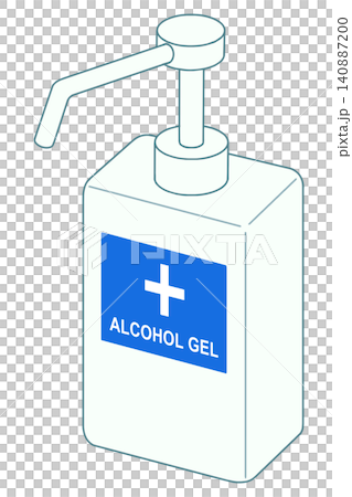 アルコール消毒液　英語 140887200