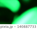 緑色の光が眩しい抽象的な背景素材 140887733