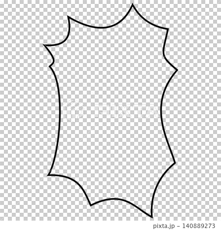 Simple speech bubble lines 140889273