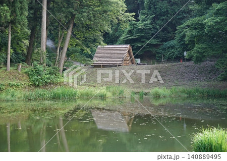 金沢の夏の風物詩、伝統を守る氷室小屋 金沢の夏の風物詩、伝統を守る氷室小屋 140889495