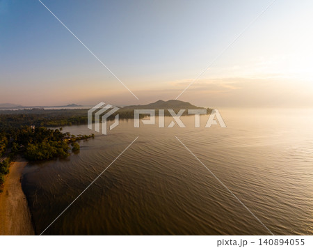 Aerial view of sea surface water texture background,sun reflections Aerial flying drone view Waves water surface texture in sunny day Aerial view of sea surface water texture background,sun reflections Aerial flying drone view Waves water surface texture in sunny day 140894055