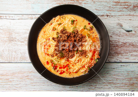 豆乳坦々そうめん 豆乳坦々そうめん 140894184