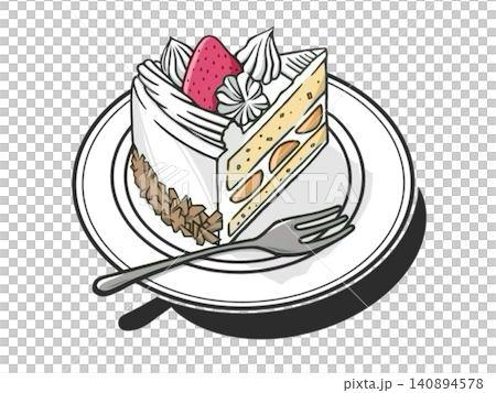 A delicious-looking shortcake 140894578