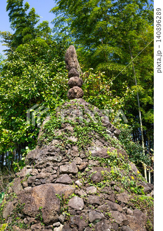 Stone piles of Jeju Island Stone piles of Jeju Island 140896289