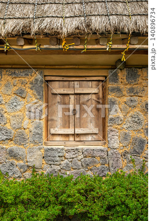 Traditional Houses of Jeju Island Traditional Houses of Jeju Island 140896734