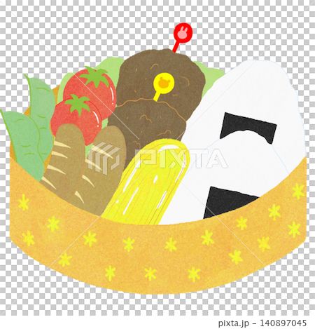お弁当のイラスト お弁当のイラスト 140897045