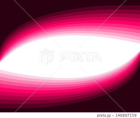 Abstract pink wavy banner frame on white background with copy space Abstract pink wavy banner frame on white background with copy space 140897159