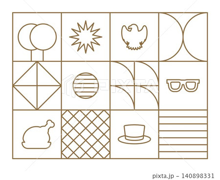 independence day background outlines independence day background outlines 140898331