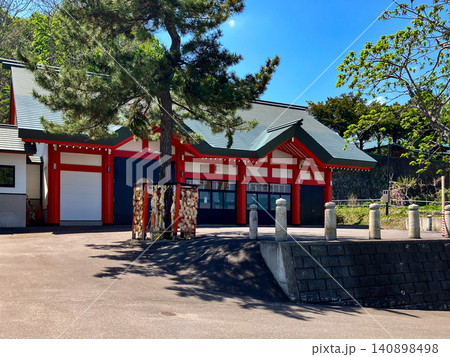 住吉神社境内の境内風景 北海道小樽市 住吉神社境内の境内風景 北海道小樽市 140898498