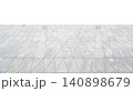Empty geometric tile floor pattern with white space 140898679
