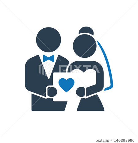Official Marriage Vows Commitment icon Official Marriage Vows Commitment icon 140898996