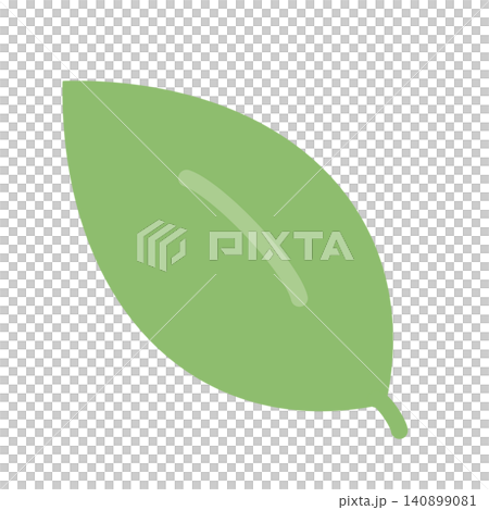 綠色葉子輪廓素材,簡約植物圖標 綠色葉子輪廓素材,簡約植物圖標 140899081