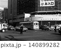 都電が走る街 銀座三越前 140899282