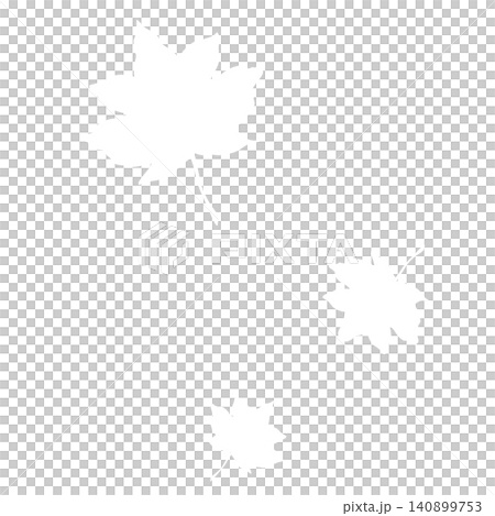 Illustration of white falling autumn leaves Illustration of white falling autumn leaves 140899753