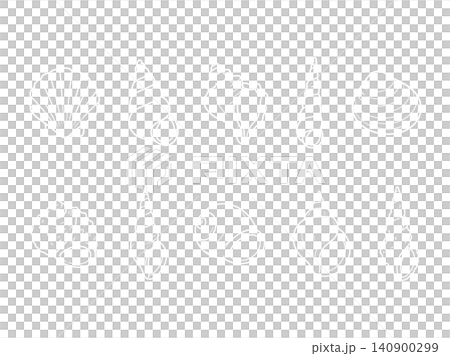 貝殼圖標集 22 貝殼圖標集 22 140900299