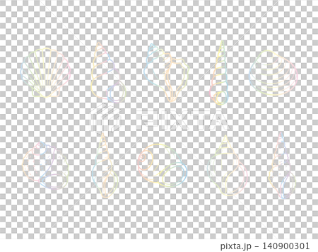 貝殼圖標集 23 貝殼圖標集 23 140900301