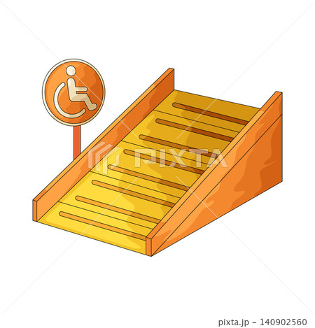 Illustration of Ramp Illustration of Ramp 140902560