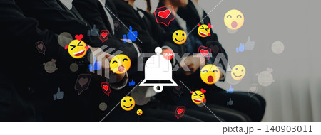 Group of People Waiting with Social Media Icons Featuring Reactions, Likes, and Notifications in Modern Digital Communication Environment. Sentient Group of People Waiting with Social Media Icons Featuring Reactions, Likes, and Notifications in Modern Digital Communication Environment. Sentient 140903011