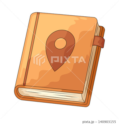 Illustration of Address Book 140903155