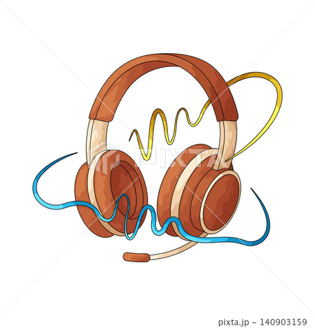 Illustration of Headset 140903159